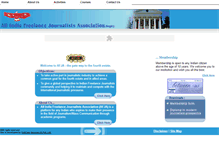 Tablet Screenshot of journalistsindia.com